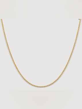 MONICA VINADER Fine Chain Necklace 17'
18k Gold Vermeil